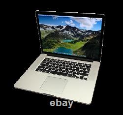 Apple MacBook Pro 15 Retina 16GB RAM 1TB SSD OS2020 3.2GHz Quad Core i7 Turbo