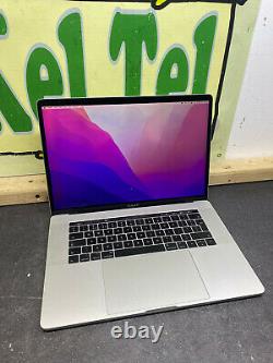 Apple MacBook Pro 15 TOUCH BAR Core i7 2.9Ghz 16GB 512GB SILVER 2017 A1707 #L44