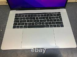 Apple MacBook Pro 15 TOUCH BAR Core i7 2.9Ghz 16GB 512GB SILVER 2017 A1707 #L44