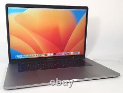 Apple MacBook Pro 15 TouchBar 2017 A1707 i7 2.9-3.9GHz 16GB 500GB NVMe Ventura