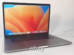 Apple MacBook Pro 15 TouchBar A17070 2017 i7 2.9-3.9GHz 500GB NVMe 16GB Ventura