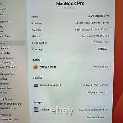 Apple MacBook Pro 15 Touchbar 2017 i7 3.1GHz 16GB RAM 1TB NVMe Ventura (G)