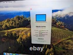 Apple MacBook Pro 15 early 2013 2.7ghz i7 16GB Ram 512GB SSD Logic Pro Final cut