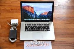 Apple MacBook Pro 15 i7 Quad 2.2-3.1GHz 8GB 512GB SSD GDDR5 300 cycle Great