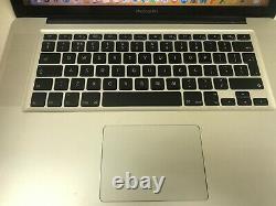 Apple MacBook Pro 15 inch Core i7 2.66 GHz 4 GB RAM -320GB Mid 2010