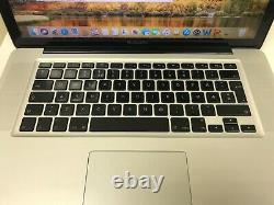 Apple MacBook Pro 15 inch Core i7 2.66 GHz 8 GB RAM -500 GB Mid 2010