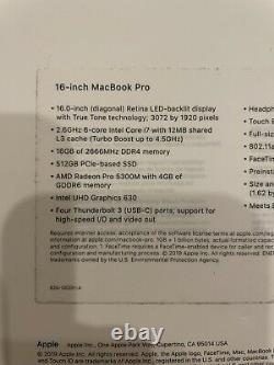 Apple MacBook Pro 16 (512GB SSD, Intel Core i7 9th Gen, 2.60 GHz, 16) Laptop