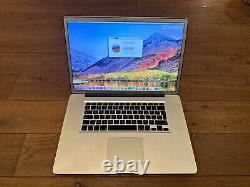 Apple MacBook Pro 17 2010 2.8GHZ Core i7 8GB RAM 500 GB SSD RARE