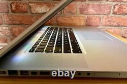 Apple MacBook Pro 17 Core i7 2.66GHz 8GB RAM 512GB SSD New Battery & MS Office