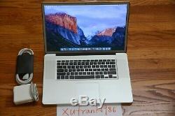 Apple MacBook Pro 17 i7 2.6GHz-3.3GHz 8GB 2TB New SSD MAX 50 cycles