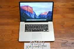 Apple MacBook Pro 17 i7 QUAD 2.3GHz-3.4GHz 16GB RAM 2TB New SSD GDDR5 30 cyc