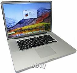 Apple MacBook Pro 17 i7 QUAD 2.4GHz-3.5GHz 16GB 4TB New SSD GDDR5 Matte 100 cyc