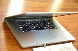 Apple MacBook Pro 17 i7 QUAD 2.4GHz-3.5GHz 16GB 4TB New SSD GDDR5 Matte 100 cyc