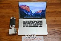 Apple MacBook Pro 17 i7 QUAD 2.4GHz-3.5GHz 16GB 4TB New SSD GDDR5 Matte 100 cyc