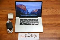 Apple MacBook Pro 17 i7 QUAD Turbo 2.2GHz-3.3GHz 16GB RAM 2TB NEW SSD GDDR5