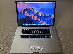 Apple MacBook Pro 17 inch 2760QM Laptop (Late, 2011) 8GB 250GB