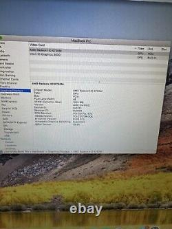Apple MacBook Pro 17-inch, 2.3 GHz Core i7, 16GB RAM, 500GB HDD A1297