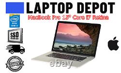 Apple MacBook Pro (2012) 15 Retina Core i7 256GB SSD 8GB RAM Catalina Dual Gfx