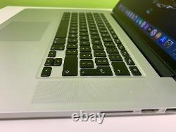 Apple MacBook Pro (2012) 15 Retina Core i7 256GB SSD 8GB RAM Catalina Dual Gfx