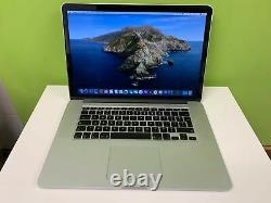 Apple MacBook Pro (2012) 15 Retina Core i7 256GB SSD 8GB RAM Catalina Dual Gfx