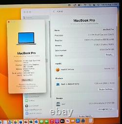 Apple MacBook Pro 2017 13in A1708 i5 8GB RAM 128GB SSD Warranty MS Office (T78)