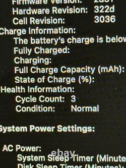 Apple MacBook Pro 2018 13 i5 2.3, 512GB, Battery Replaced, Cycle Count 3
