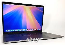 Apple MacBook Pro 2018 15 TouchBar A1990 i7 512GB 16GB Dedicated GPU Sequoia