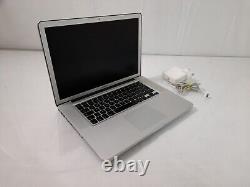 Apple MacBook Pro 8,2 15.6 in Laptop i7-2635QM 4GB 240GB SSD High Sierra