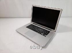 Apple MacBook Pro 8,2 15.6 in Laptop i7-2635QM 4GB 240GB SSD High Sierra