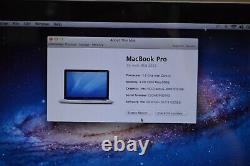 Apple MacBook Pro A1278 Mid 2012 2.5ghz i5 8GB RAM 320gb HDD (With issue)