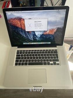 Apple MacBook Pro A1286 15.4 Laptop Core 2 Duo 4GB RAM