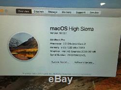 Apple MacBook Pro A1286 15.4 MC721 i7 Processor 8GB RAM 1TB 2011 OFFICE 16