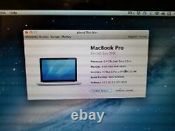 Apple MacBook Pro A1286 15 inch 249GB SSD HDD 4GB Ram NVIDIA GRAPHICS. FOR PARTS