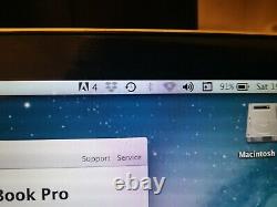 Apple MacBook Pro A1286 15 inch 249GB SSD HDD 4GB Ram NVIDIA GRAPHICS. FOR PARTS