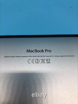 Apple MacBook Pro A1398 2013 15 Retina i7 @ 2.6GHz 1TB SSD, 16GB RAM BIG SUR