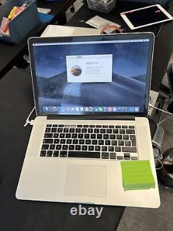 Apple MacBook Pro A1398 2014 15 Retina Intel Core i7 2.2GHz 256GB SSD 16GB RAM