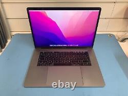 Apple MacBook Pro A1707 2016 15 Touch Bar Core i7-7700HQ 2.6GHz 16GB 256GB SSD