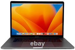 Apple MacBook Pro A1707 2017 Touch Bar 15.4 i7-7820HQ 2.9GHz 16GB RAM 500GB SSD