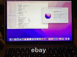 Apple MacBook Pro A1708 2017 Intel i7-7660U @ 2.5GHz 16GB 256GB Space Grey 13