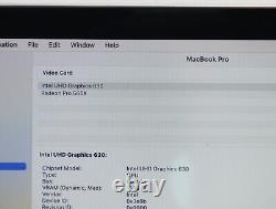 Apple MacBook Pro A1990 2018 15 Core i7-8850H 2.6GHz 6-Core 512GB 16GB RAM 560X
