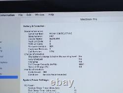 Apple MacBook Pro A1990 2019 15 Touch Bar i9-9880HK 2.3GHz 512GB 32GB AMD 560X