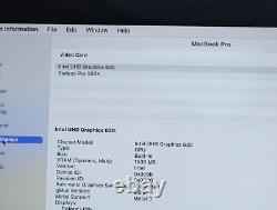 Apple MacBook Pro A1990 2019 15 Touch Bar i9-9880HK 2.3GHz 512GB 32GB AMD 560X