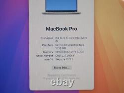 Apple MacBook Pro A2141 16 2019 Intel Core i9 32GB RAM 512GB SSD 5500M 30D