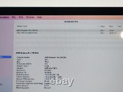 Apple MacBook Pro A2141 16 2019 Intel Core i9 32GB RAM 512GB SSD 5500M 30D