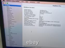 Apple MacBook Pro A2251 Intel Core i7 2.3GHz 13 2020 512GB SSD 16GB RAM Silver