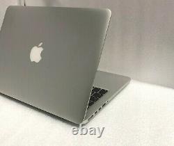 Apple MacBook Pro Laptop 13 dual core i5 5287U TurboBoost 3.30GHz 8GB 500GB SSD