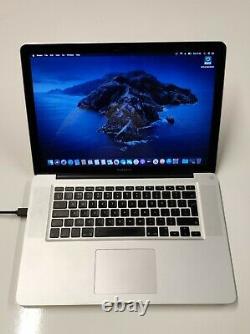 Apple MacBook Pro Laptop 15.4 Quad Core i7 2.3Ghz 4GB Rapid 240GB SSD Catalina