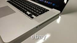 Apple MacBook Pro Laptop 15.4 Quad Core i7 2.3Ghz 4GB Rapid 240GB SSD Catalina