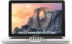 Apple MacBook Pro MD101LL/A 13.3 inch i5 2.5GHz 4GB RAM 500GB HDD Mac OS Laptop