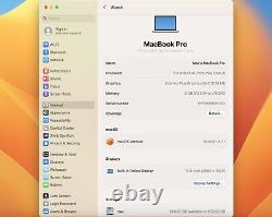 Apple MacBook Pro Retina 13.3 2017 256GB SSD 8GB Ram 2.3GHz Core i5 Silver